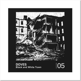 Doves / Minimalist Graphic Design Fan Artwork Posters and Art